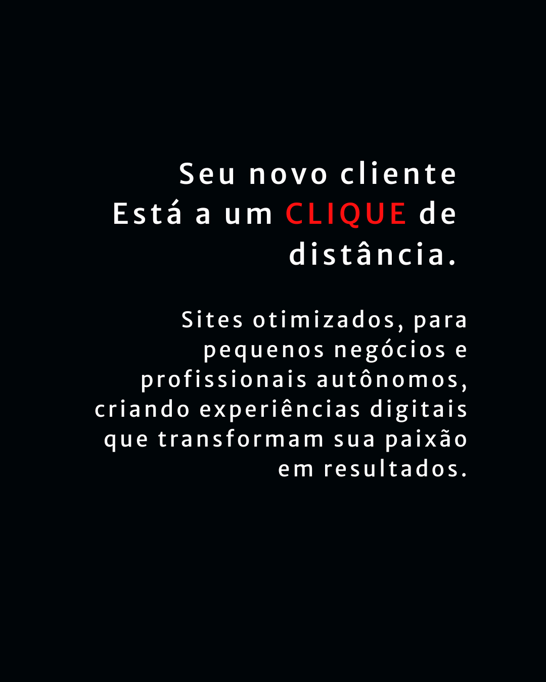 banner publicidade com texto